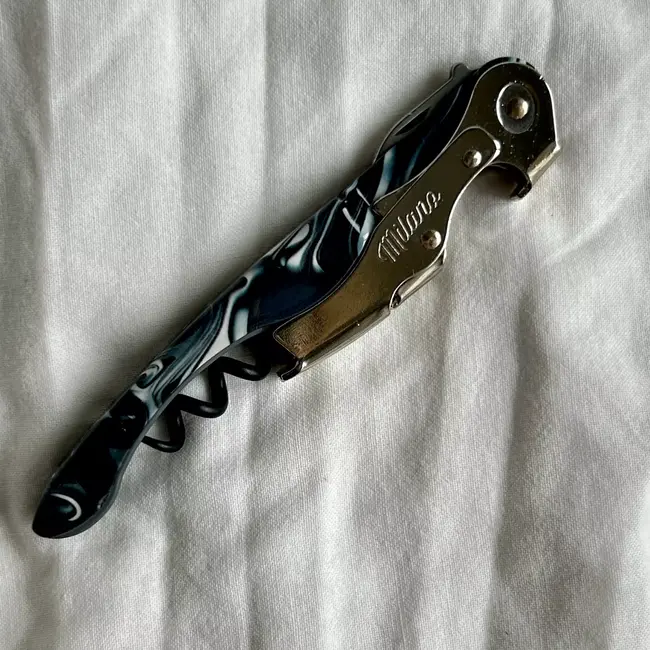 TRINK Sommeliermes – Robuust & Stijlvol – Volledig Metalen Handvat – Italiaans Design