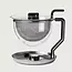 Mono Theepot 1,5L met Warmhoudplaat – RVS & Glas – Design door Tassilo von Grolman