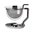 Mono Theepot 1,5L met Warmhoudplaat – RVS & Glas – Design door Tassilo von Grolman