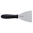 Triangle Veelzijdige bakspatel – RVS lemmet 8 cm – Ergonomisch handvat – Zwart
