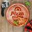 HENDI Rood pizzabord 310 mm van duurzaam geglazuurd porselein