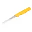 Solingen Tafelmes – Allround Kartelmes – Brede Smeerkant – RVS – Geel – 21,5 cm