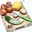 Solingen Allround tafelmes – microkartel – brede smeerkant – RVS – 21,5 cm – groen – set van 6
