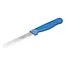 Solingen Allround tafelmes – microkartel – brede smeerkant – RVS – 21,5 cm – blauw – set van 6