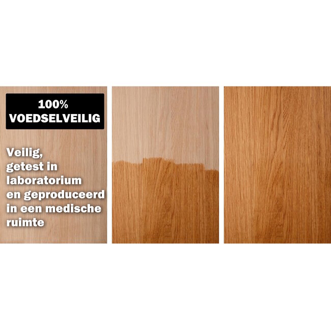 Materialix Minerale Olie voor Hout en Bamboe Snijplanken – Voedselveilig – 500ml