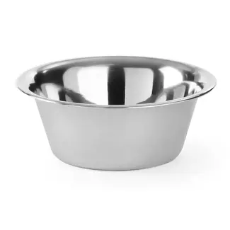 HENDI Keukenkom – Roestvast staal – 0,7L – Vaatwasmachinebestendig – Ø160x(H)63mm