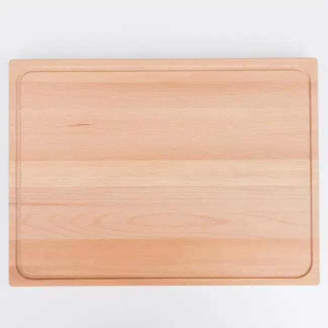 HOCHO Dice Hakblok – Beukenhout – 520x380x40 mm – Met Sapgeul & Handgrepen