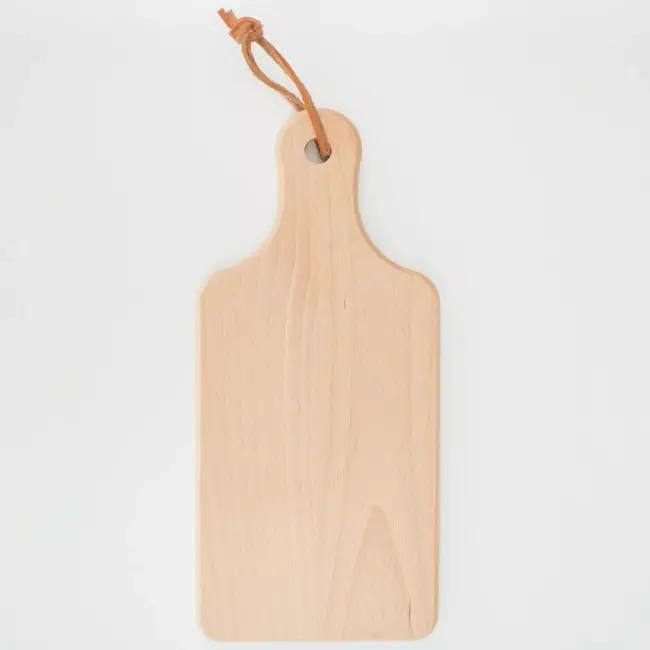 HOCHO Heiwa Snijplank – Beukenhout – 260x120x15 mm – Handvat & Ophangkoord