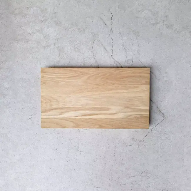 HOCHO Zenit Snijplank – Eikenhout – 300x170x15 mm – Schuine Randen