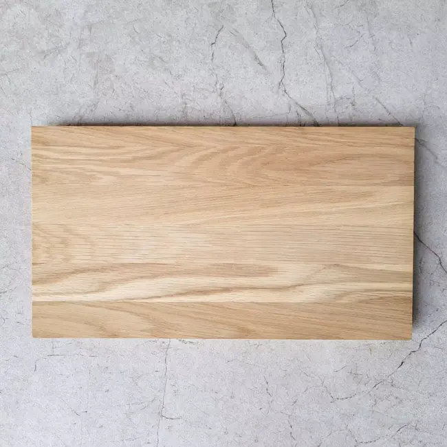 HOCHO Zenit Snijplank – Eikenhout – 450x250x15 mm – Schuine Randen