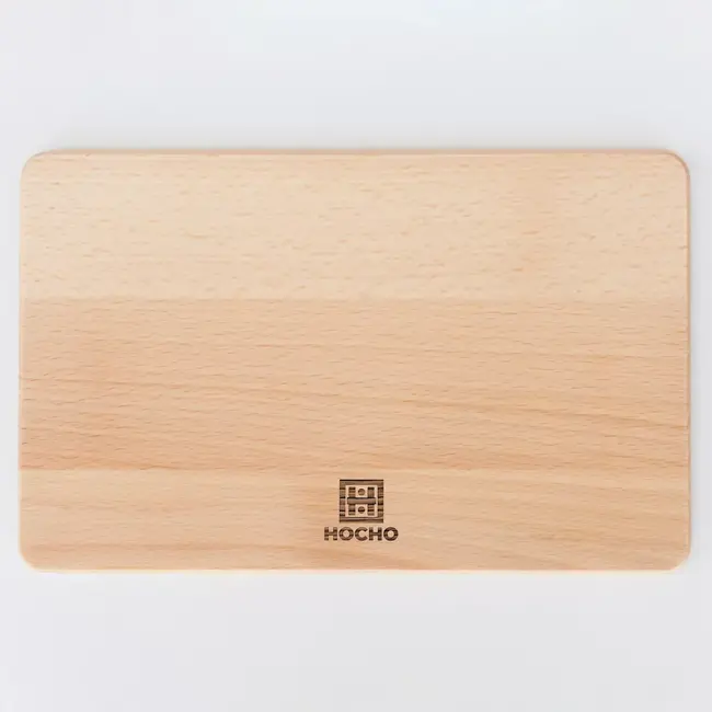 HOCHO Ontbijtplank – Beukenhout – 240x150x9 mm – Compact en Duurzaam