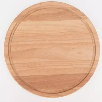 HOCHO Snijplank – Beukenhout – Ø 220x15 mm – Met Sapgeul & Olie Afwerking – serie Grove HOCHO Snijplank – Beukenhout – Ø 220x15 mm – Met Sapgeul & Olie Afwerking – serie Grove