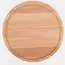 HOCHO Snijplank – Beukenhout – Ø 220x15 mm – Met Sapgeul & Olie Afwerking – serie Grove