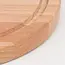 HOCHO Snijplank – Beukenhout – Ø 220x15 mm – Met Sapgeul & Olie Afwerking – serie Grove