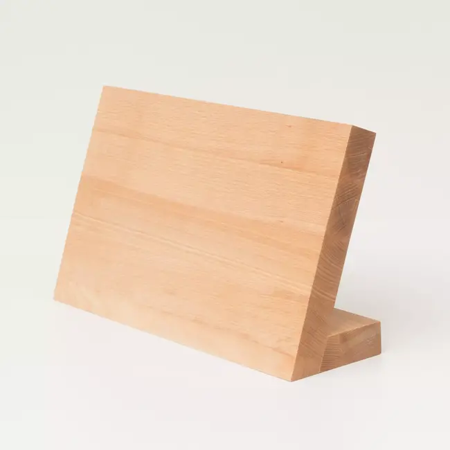 HOCHO Beuken Magnetisch Messenblok – 375x100x210 mm – Voor 7 Messen