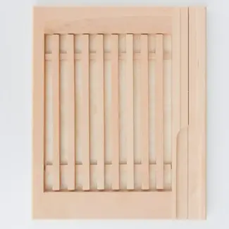 HOCHO Beukenhouten Broodsnijplank 355x295x22 mm – Met Kruimelrooster & Mesuitsparing HOCHO Beukenhouten Broodsnijplank 355x295x22 mm – Met Kruimelrooster & Mesuitsparing