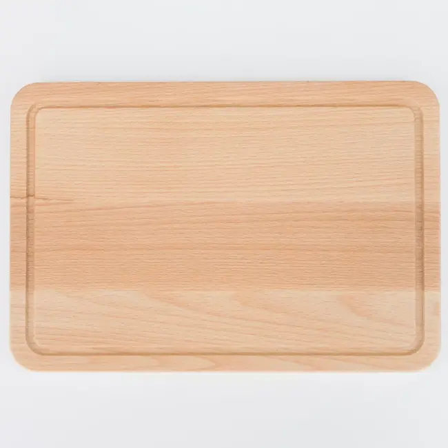 HOCHO Snijplank – Beukenhout – 300x200x15 mm – Met Sapgeul & Olie Afwerking – Serie Grove