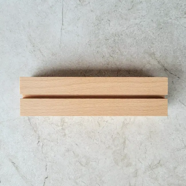 HOCHO Beuken Menustandaard – A5 – Houten Basis – Stijlvol & Functioneel