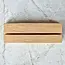 HOCHO Eikenhouten Kaartenhouder 100x30x20 mm – Robuust en Stijlvol