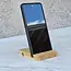 HOCHO Eikenhouten Telefoonhouder 100x80x15 mm – Personaliseerbaar en Stijlvol