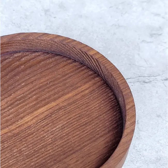 HOCHO Essenhout Mini Dienblad Budget – 200x100x15 mm – Compact en Luxe