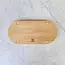 HOCHO Eiken Houten Dienblad – 250x120x15 mm – Hardwax Bescherming – Met Silicone Voetjes