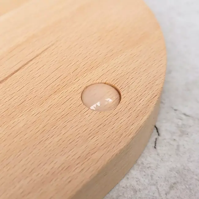 HOCHO Beuken Houten Dienblad – 250x120x15 mm – Hardwax Bescherming – Met Silicone Voetjes