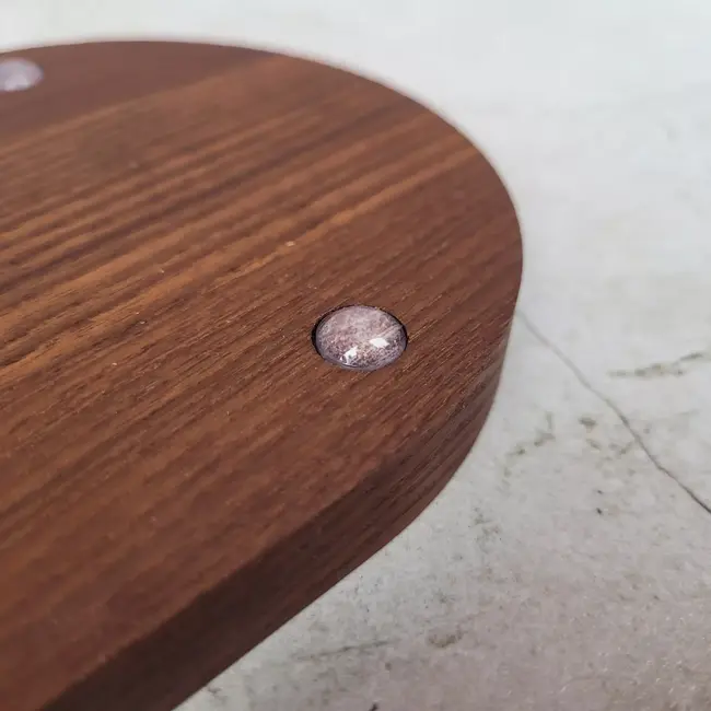 HOCHO Essenhouten Serveer Dienblad – 250x120x15 mm – Hardwax Bescherming – Luxe Design