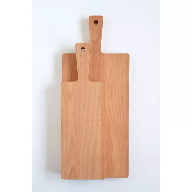 HOCHO Snijplank met Handvat – Beukenhout – 480x200x20 mm – Serie Mizo