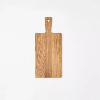 HOCHO Snijplank met Handvat – Eikenhout – 340x150x9 mm – Hard Wax