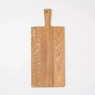 HOCHO Snijplank met Handvat – Eikenhout – 480x200x20 mm – Hard Wax – Serie Hardo