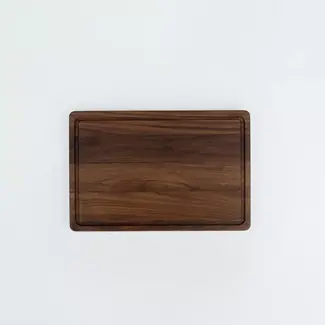 HOCHO Snijplank met Sapgeul – Amerikaans Walnoot Hout – 310x200x19 mm