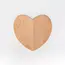 HOCHO Hartvormige Snij- en Serveerplank – Beukenhout – 260x280x15 mm