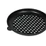 AMT Gastroguss Geperforeerde barbecuepan Ø 32 cm hoogte 4 cm met afneembare steel LOTAN® antiaanbaklaag voor barbecue en grill