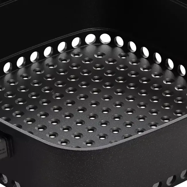 AMT Gastroguss Vierkante stoompan – Lotan® antiaanbaklaag – 28 cm – Hittebestendige handgrepen – Ovenbestendig tot 240°C