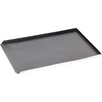 AMT Gastroguss Bakkersnorm bakplaat 60 x 40 cm dikte 2 mm met glad bakoppervlak LOTAN® antiaanbaklaag voor oven