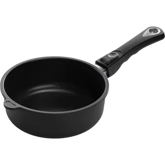 AMT Gastroguss Hapjespan Ø 20 cm hoogte 7 cm met afneembare steel LOTAN® antiaanbaklaag geschikt voor alle warmtebronnen incl. inductie