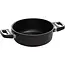 AMT Gastroguss Braadpan Ø 24 cm hoogte 8 cm 3 liter met zijhandgrepen LOTAN® antiaanbaklaag geschikt voor alle warmtebronnen incl. inductie