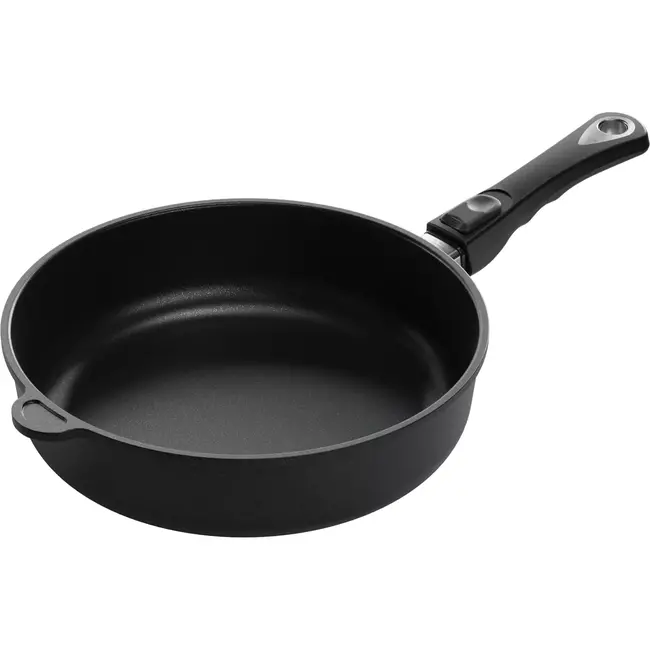 AMT Gastroguss Braadpan 28 cm – Handgegoten – Inductiegeschikt – Duurzaam en veelzijdig