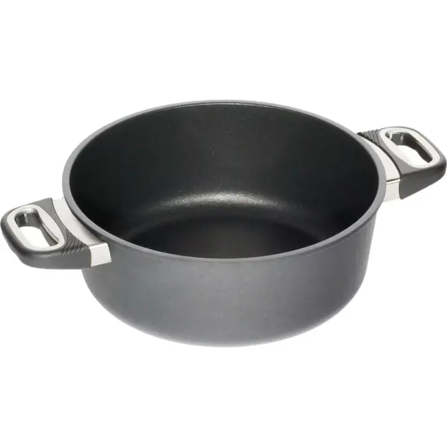 AMT Gastroguss Casserole – Ø 26 cm – 4 liter – Gietaluminium – Inductiegeschikt – Non-stick