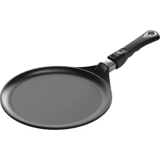 AMT Gastroguss Crepespan 28 cm – Geschikt voor alle warmtebronnen – Inductievriendelijk – Non-stick oppervlak