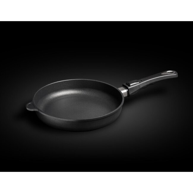AMT Gastroguss Inductiegeschikte koekenpan – Ø 24 cm – Lotan® antiaanbaklaag – Gietaluminium – 5 cm hoog