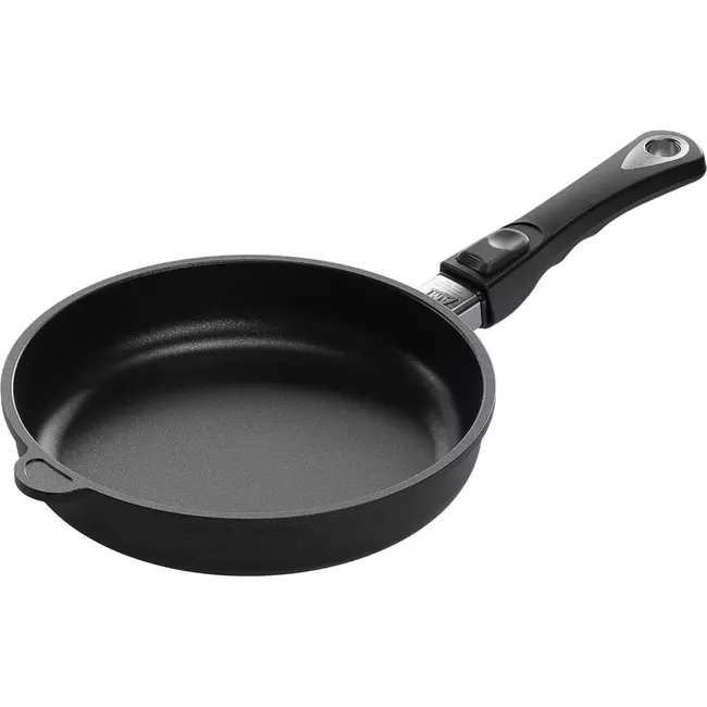 AMT Gastroguss Inductiegeschikte koekenpan – Ø 24 cm – Lotan® antiaanbaklaag – Gietaluminium – 5 cm hoog