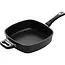 AMT Gastroguss Vierkante grillpan 28x28 cm – non-stick Lotan coating – optimale warmtebehoud – geschikt voor inductie