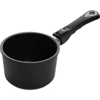 AMT Gastroguss Melk en sauspan Ø 16 cm 1,5 liter met afneembare steel LOTAN® antiaanbaklaag geschikt voor alle warmtebronnen incl. inductie