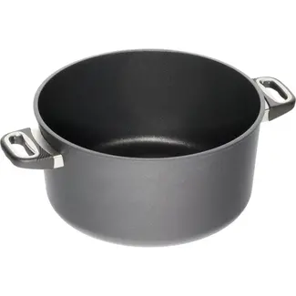 AMT Gastroguss Kookpan Ø 32 cm hoogte 16 cm 12 liter met zijhandgrepen LOTAN® antiaanbaklaag geschikt voor alle warmtebronnen incl. inductie