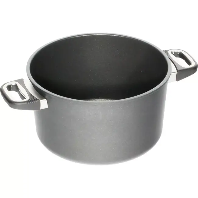 AMT Gastroguss Grote gietaluminium pan – 6,5 liter – Ø 26 cm – Geschikt voor alle warmtebronnen
