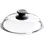 AMT Gastroguss Glazen deksel – hittebestendig Pyrex – Ø 20 cm – ovenbestendige knop – vaatwasser veilig