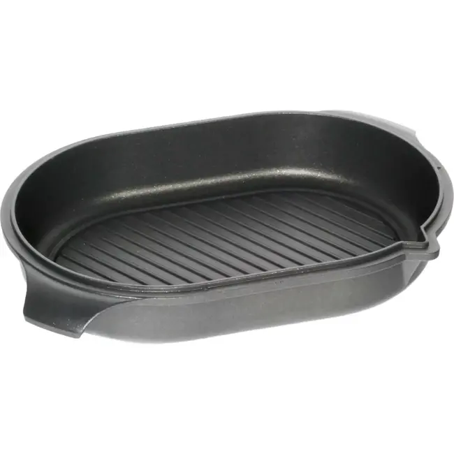 AMT Gastroguss Deksel voor braadpan – Grilloppervlak – Geschikt voor alle warmtebronnen, inclusief inductie