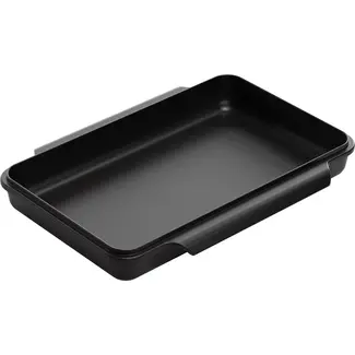 AMT Gastroguss Deksel voor braadslede 38 x 24 cm hoogte 4 cm 3 liter LOTAN® antiaanbaklaag voor oven